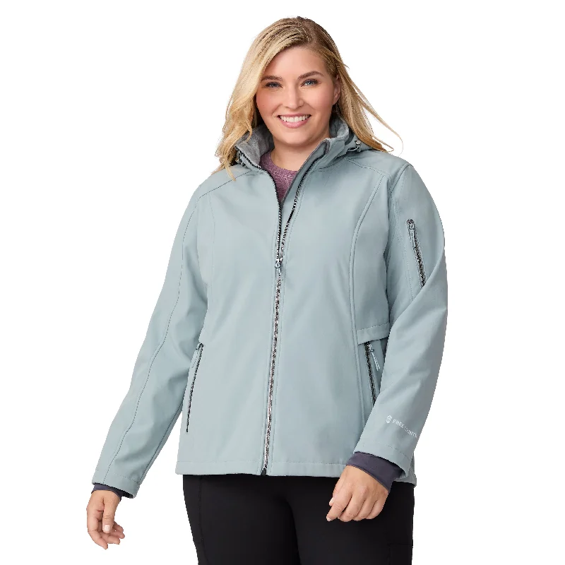 Free Country Women's Plus Size Aeris II Super Softshell Jacket