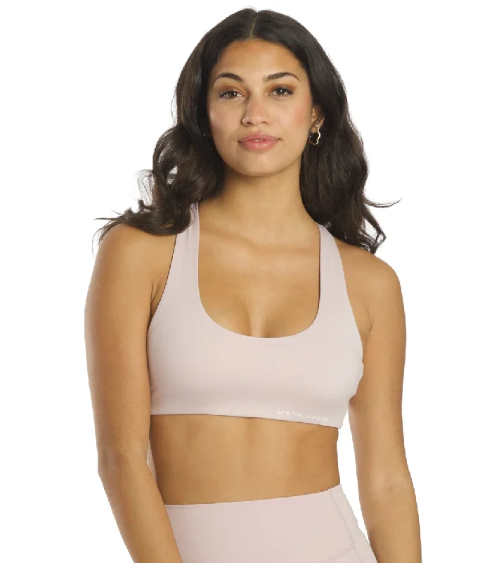 Spiritual Gangster Studio Sports Bra Clean Rose Quartz