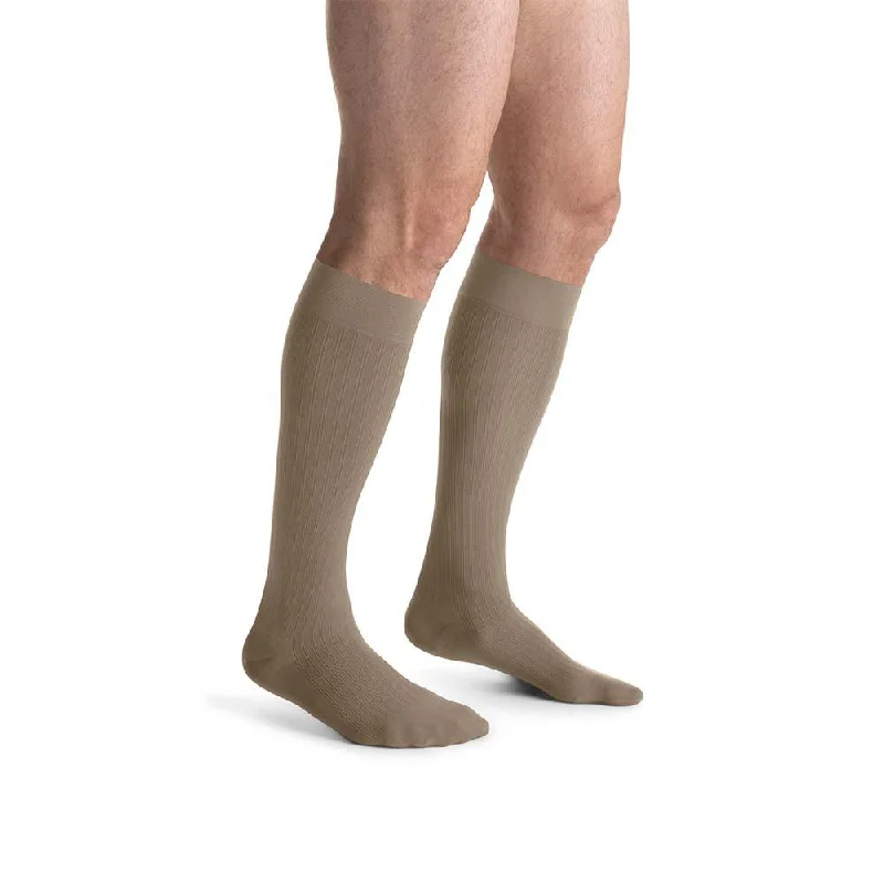 JOBST forMen Ambition Compression Socks, 20-30 mmHg, Knee High, Closed Toe