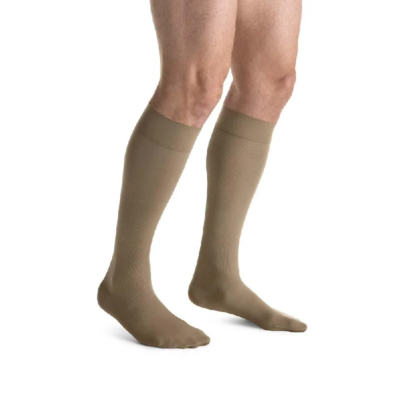 JOBST forMen Compression Socks, 20-30 mmHg, Knee High, Closed Toe